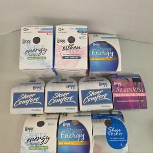 L'eggs Sheer Energy Pantyhose - Black Nude